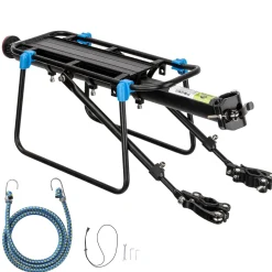 ROCKBROS Quick Release Rear Bike Rack, Aluminum Alloy Cargo Rack for Mountain Bikes