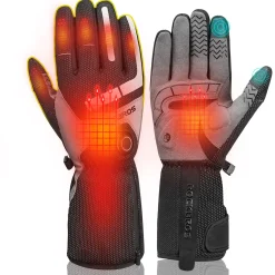 ROCKBROS Rechargeable Heated Gloves 4000mAh Touchscreen Windproof Thermal