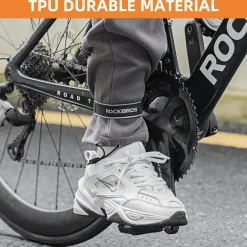 ROCKBROS Reflective Cycling Ankle Bands - Adjustable Pant Leg Straps