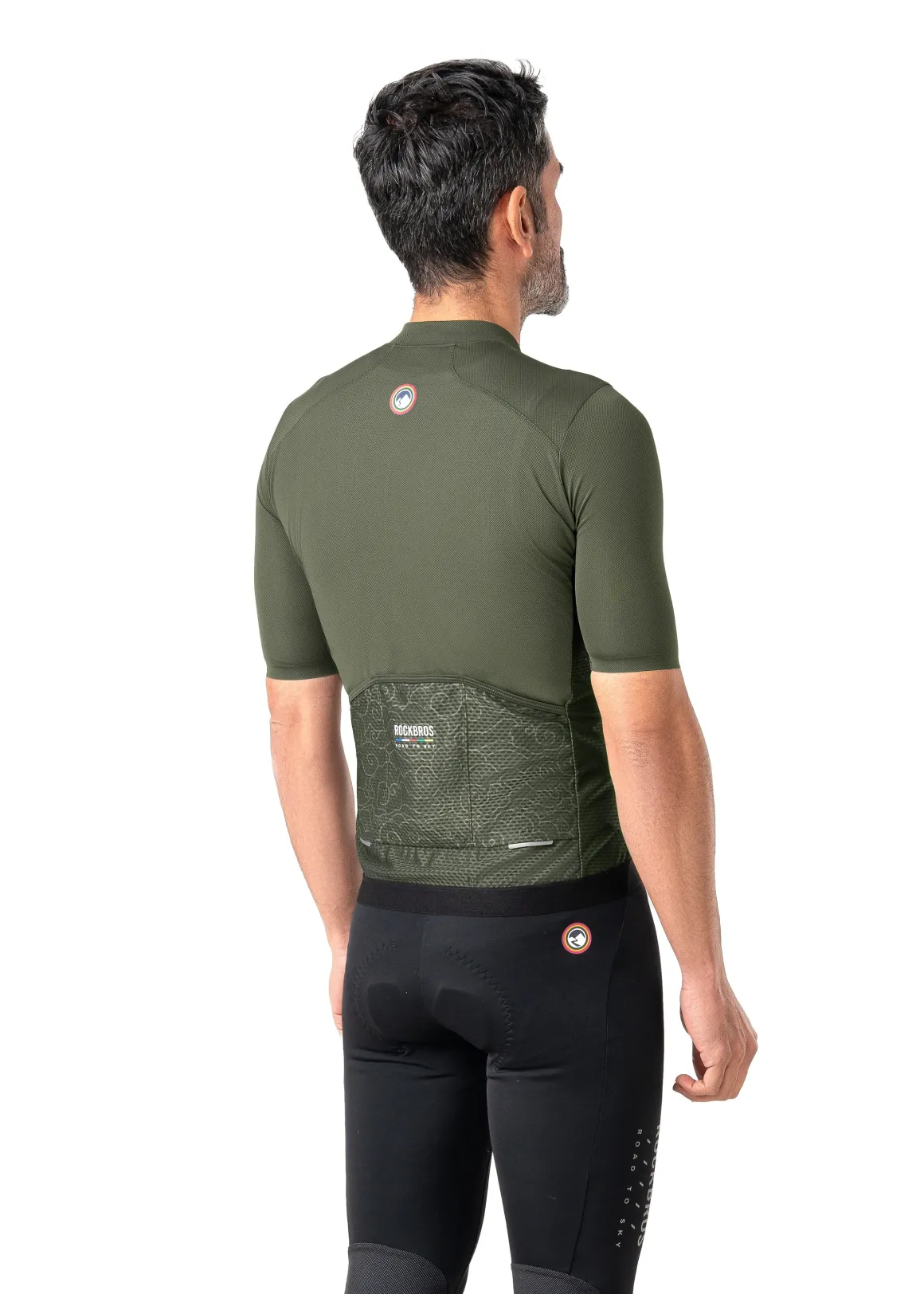 ROCKBROS Road-to-Sky Men's Cycling Short-Sleeved Jersey