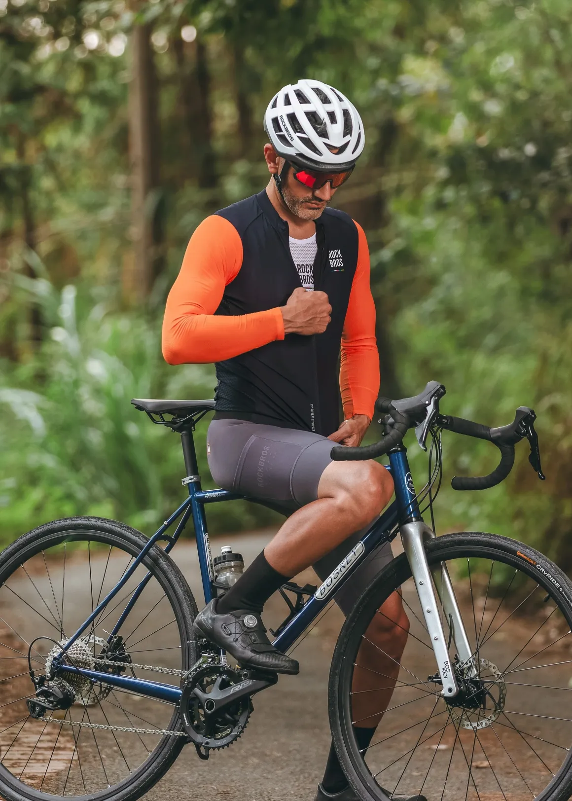 ROCKBROS Road-to-Sky Men's Cycling Long-Sleeved Jersey