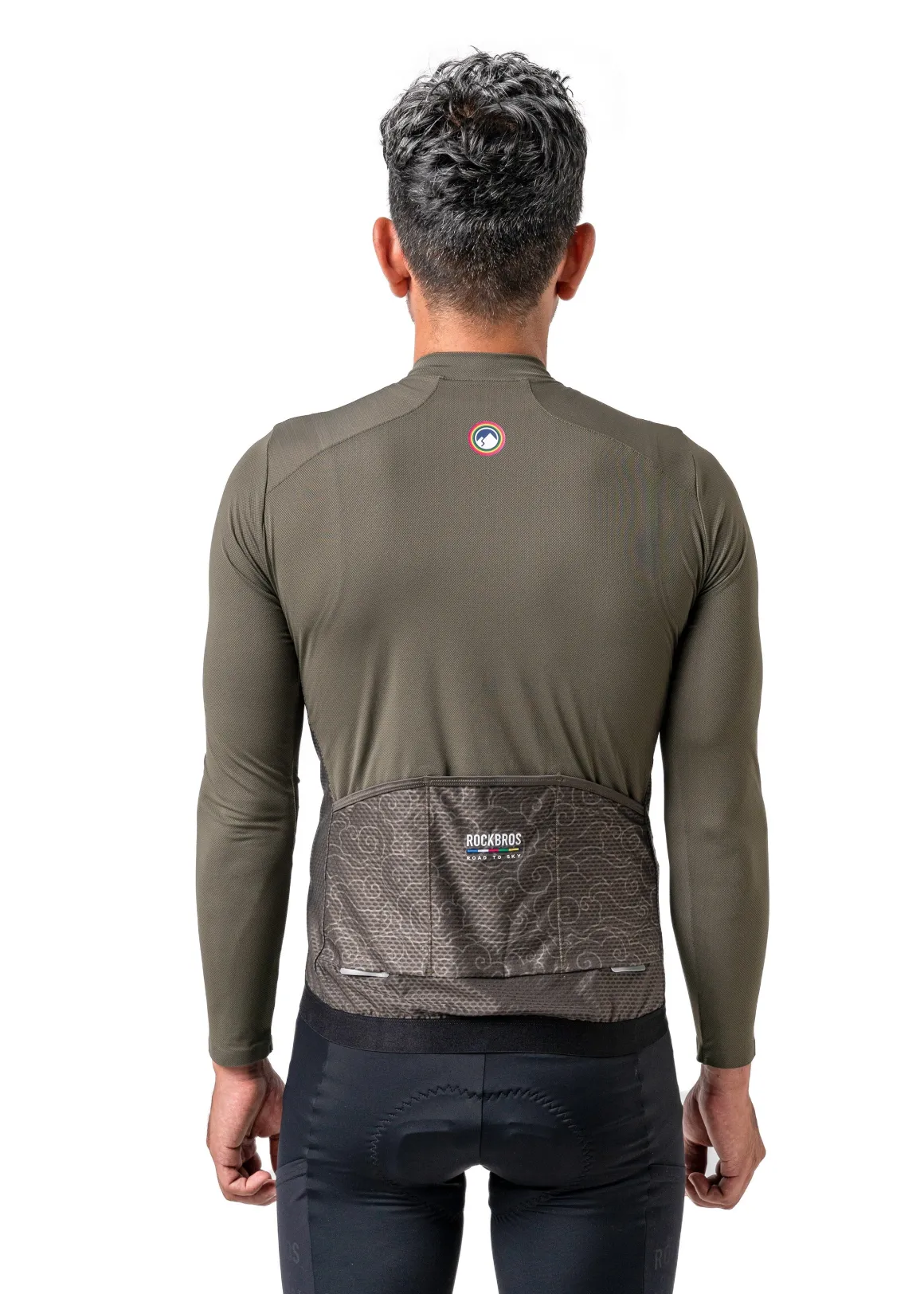 ROCKBROS Road-to-Sky Men's Cycling Long-Sleeved Jersey