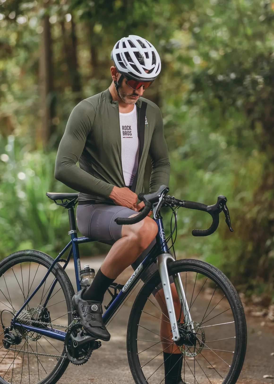 ROCKBROS Road-to-Sky Men's Cycling Long-Sleeved Jersey