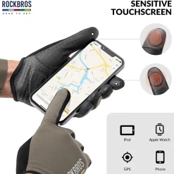 ROCKBROS Road-to-Sky Spring Summer Cycling Gloves Full Finger Touch Screen