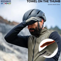 ROCKBROS Road-to-Sky Spring Summer Cycling Gloves Full Finger Touch Screen