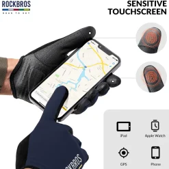 ROCKBROS Road-to-Sky Spring Summer Cycling Gloves Full Finger Touch Screen