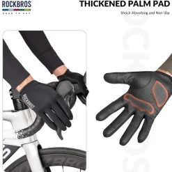 ROCKBROS Road-to-Sky Spring Summer Cycling Gloves Full Finger Touch Screen