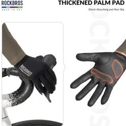 ROCKBROS Road-to-Sky Spring Summer Cycling Gloves Full Finger Touch Screen