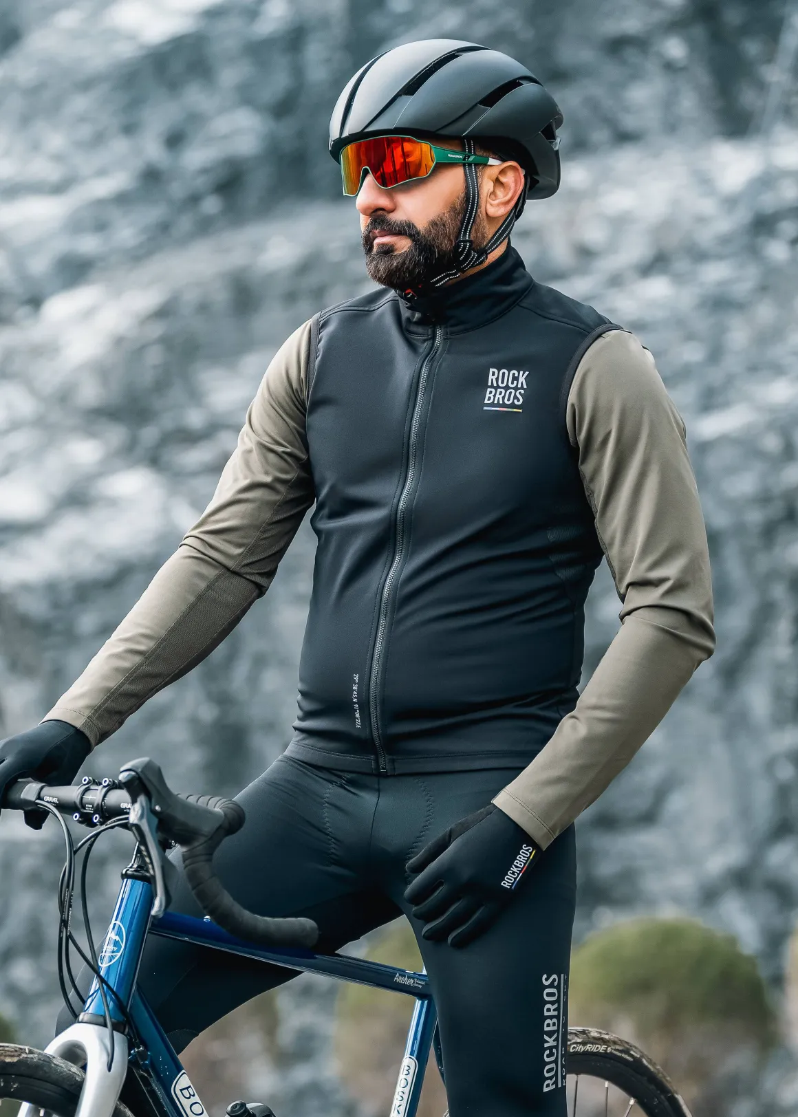 ROCKBROS Road-to-Sky Wind Proof Warm Vest