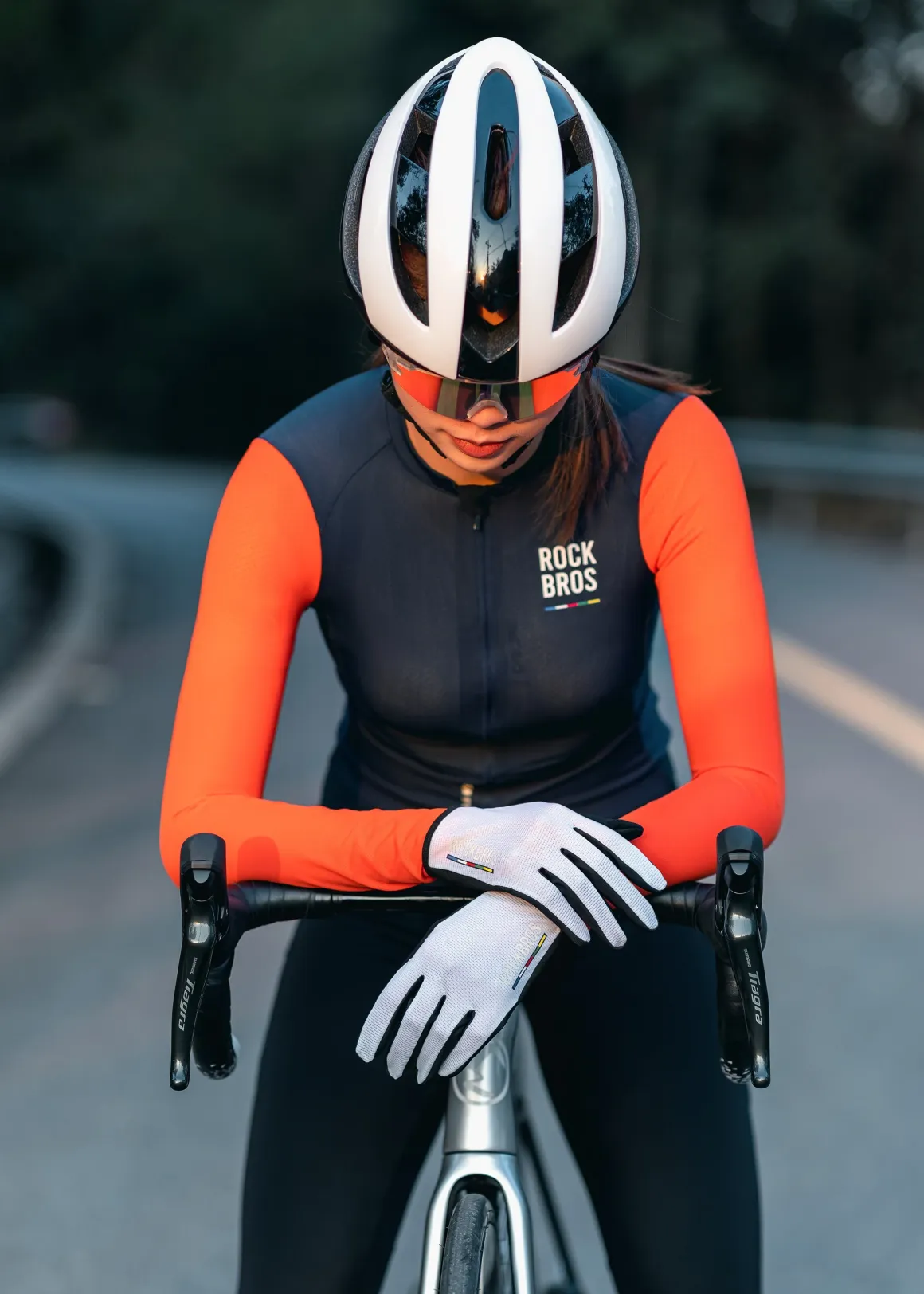 ROCKBROS Road-to-Sky Women's Cycling Long-Sleeved Jersey