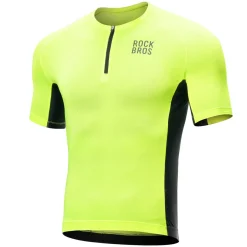 ROCKBROS Short-Sleeve Men's Cycling Jersey Reflective