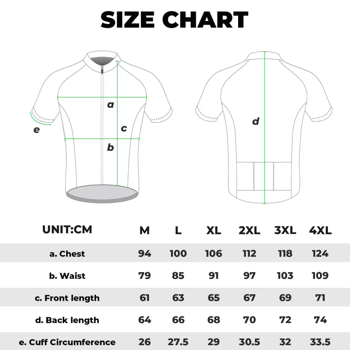 ROCKBROS Short-Sleeve Men's Cycling Jersey Reflective