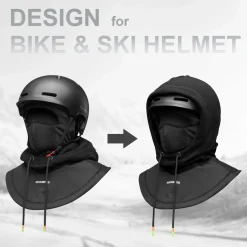ROCKBROS Ski Balaclava Thermal Fleece Balaclava for Cold Weather Winter Men