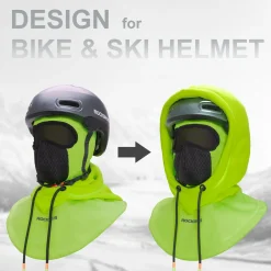 ROCKBROS Ski Balaclava Thermal Fleece Balaclava for Cold Weather Winter Men