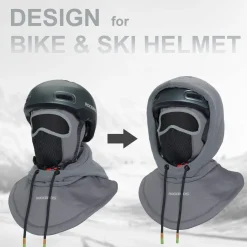 ROCKBROS Ski Balaclava Thermal Fleece Balaclava for Cold Weather Winter Men