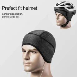 ROCKBROS Skull Cap Thermal Helmet Liner for Men Women Moisture Wicking Fits Under Helmets