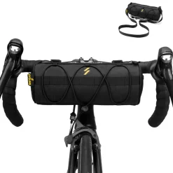 ROCKBROS Small Handlebar Bag Handy Front Bike Storage Pouch with Shoulder Strap Ideal