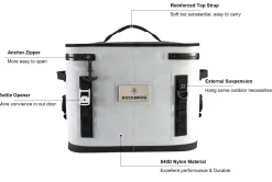 ROCKBROS Soft Cooler 30 Can Insulated Leak Proof Soft Pack