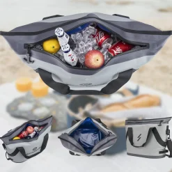 ROCKBROS Soft Cooler Insulated Leak Proof Cooler Bag Portable 36 Can