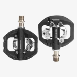 ROCKBROS SPD Dual-Purpose Bike Pedals - Compatible with Shimano MTB/Road