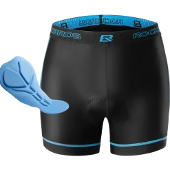 ROCKBROS Sports Men's Cycling Underwear Liner Shorts 3D Padded