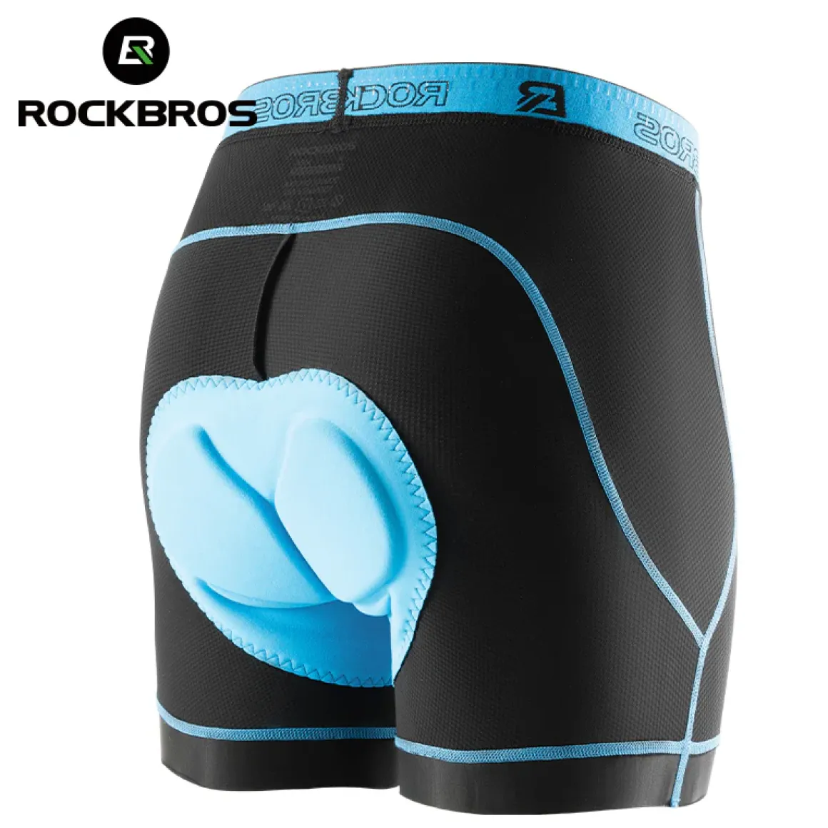 ROCKBROS Sports Men's Cycling Underwear Liner Shorts 3D Padded