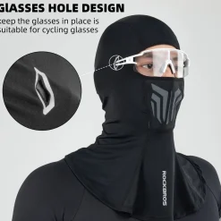 ROCKBROS Summer Balaclava Cooling Face Mask Cover Ice Silk Neck Gaiter
