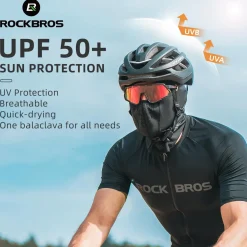 ROCKBROS Summer Face Mask – Lightweight, Cooling Balaclava for Outdoor Sports