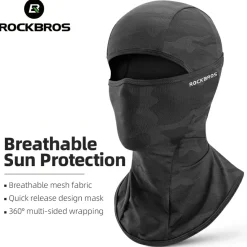 ROCKBROS Summer Ice Silk Balaclava Face Mask