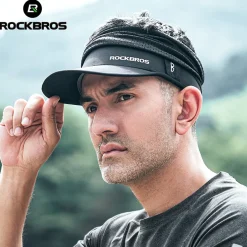 ROCKBROS Summer Sun Protection Cap with Cooling Ice Silk and Adjustable Design