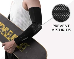 ROCKBROS Thermal Arm Warmers for Men & Women Non-Slip Cycling Running Sleeves