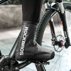 ROCKBROS Thermal Windproof Bike Shoe Covers for Mountain Road