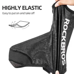ROCKBROS Thermal Windproof Bike Shoe Covers for Mountain Road