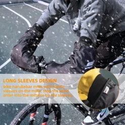 ROCKBROS Thinsulate Windproof Thermal Mountain Bike Handlebar Mittens
