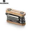 ROCKBROS Titanium-Plated 8-in-1 Wood Handle Multi-function Tool