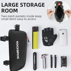 ROCKBROS Top Tube Bike Bag Bicycle Front Frame Bag
