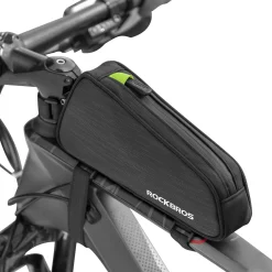 ROCKBROS Top Tube Bike Bag Bike Frame Bag Pouch Pack Cycling Accessories Fit 6.5”
