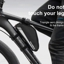 ROCKBROS Triangle Bike Frame Bag 0.7L Road & Mountain Bike Storage Pouch