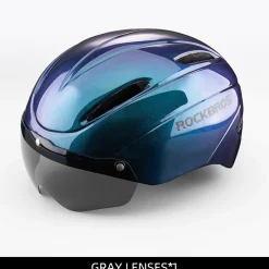 ROCKBROS Ultralight Magnetic Goggles Cycling Helmet