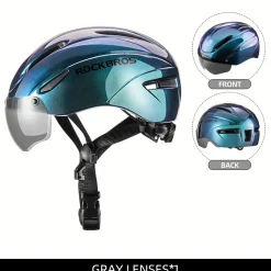 ROCKBROS Ultralight Magnetic Goggles Cycling Helmet