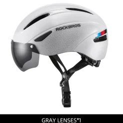 ROCKBROS Ultralight Magnetic Goggles Cycling Helmet