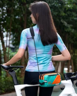 ROCKBROS Urban Rider Series Bike Handlebar Bag Large Capacity Shoulder Strap
