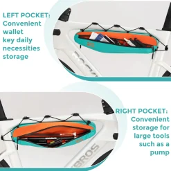 ROCKBROS Urban Rider Series Bike Frame Bag 1.5L Triangle Storage Pouch