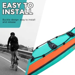 ROCKBROS Urban Rider Series Bike Frame Bag 1.5L Triangle Storage Pouch