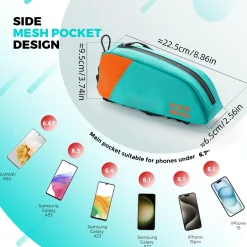 ROCKBROS Urban Rider Series Top Tube Pouch Pack Cycling Accessories Bike Frame Bag