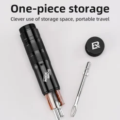 ROCKBROS Vacuum Aluminum Alloy Tire Repair Tool Compact Portable