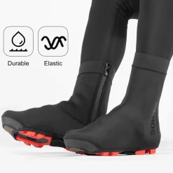 ROCKBROS Warm Windproof Water-Resistant Cycling Shoe Covers