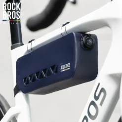 ROCKBROS 100% Waterproof Bike Frame Bag 1.7L Road-to-Sky