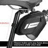 ROCKBROS Waterproof Bike Saddle Bag with Water Bottle Holder
