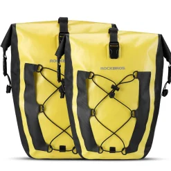 ROCKBROS Waterproof 27L Large Capacity Bike Rear Rack Bicycle Pannier Bag Waterproof